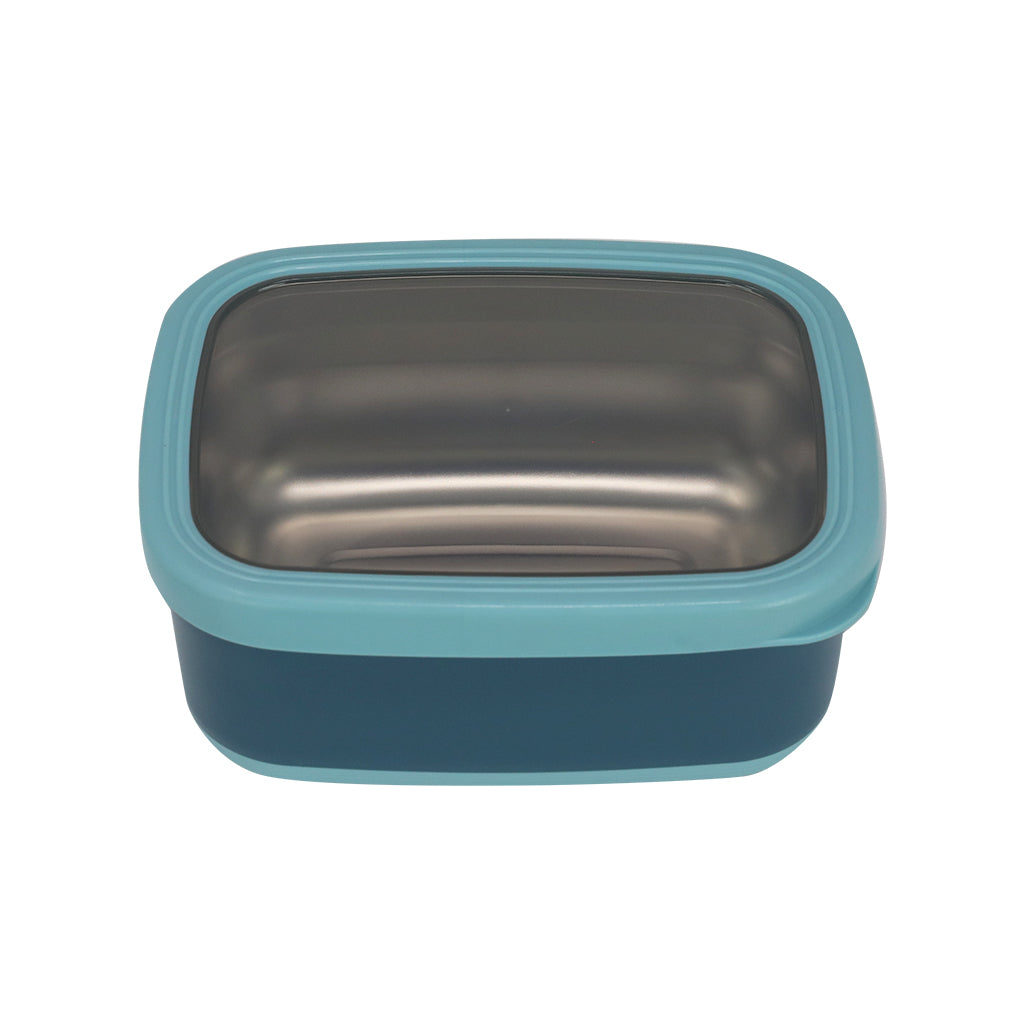 MIRA Stainless Steel Salad Bowl, Slate Blue