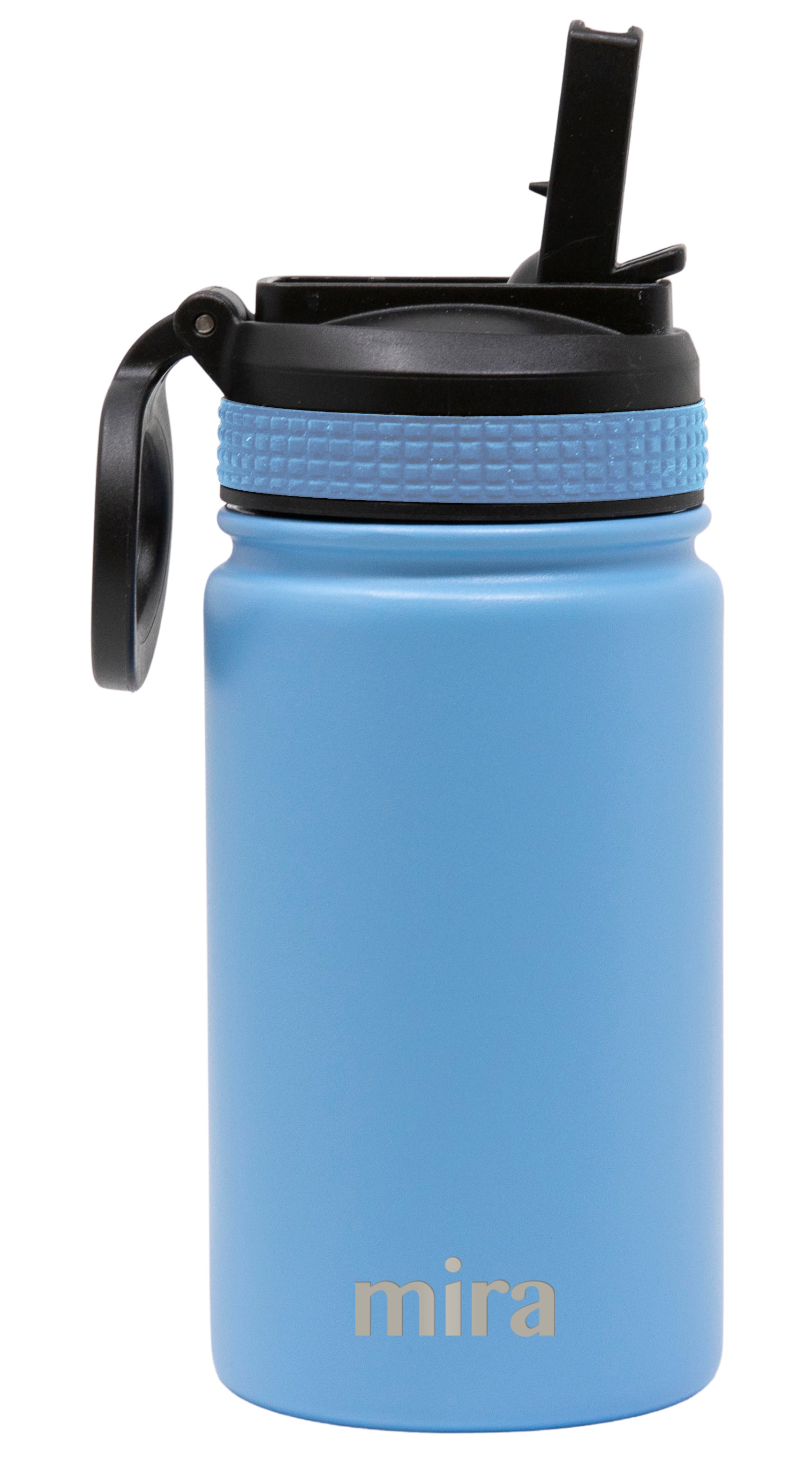 MIRA 12oz Insulated Kids Water Bottle with Spout Lid & Handle, Stainless  Steel, Sport Balls