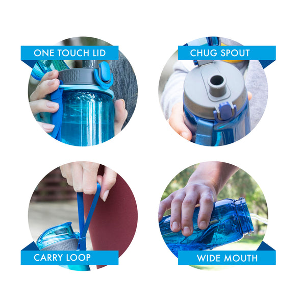 Replacement Lid - Tritan Water Bottles 17 oz & 25 oz
