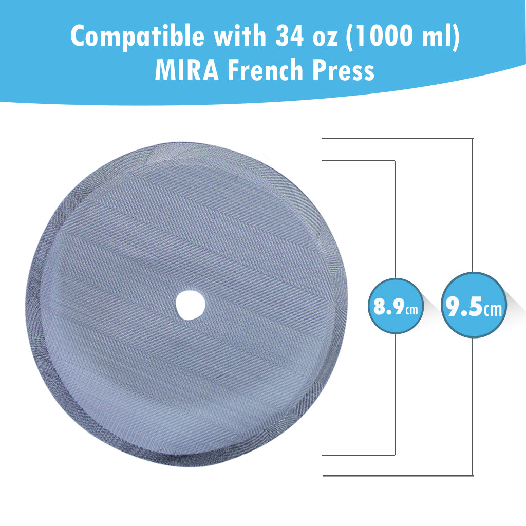 French press filter discount
