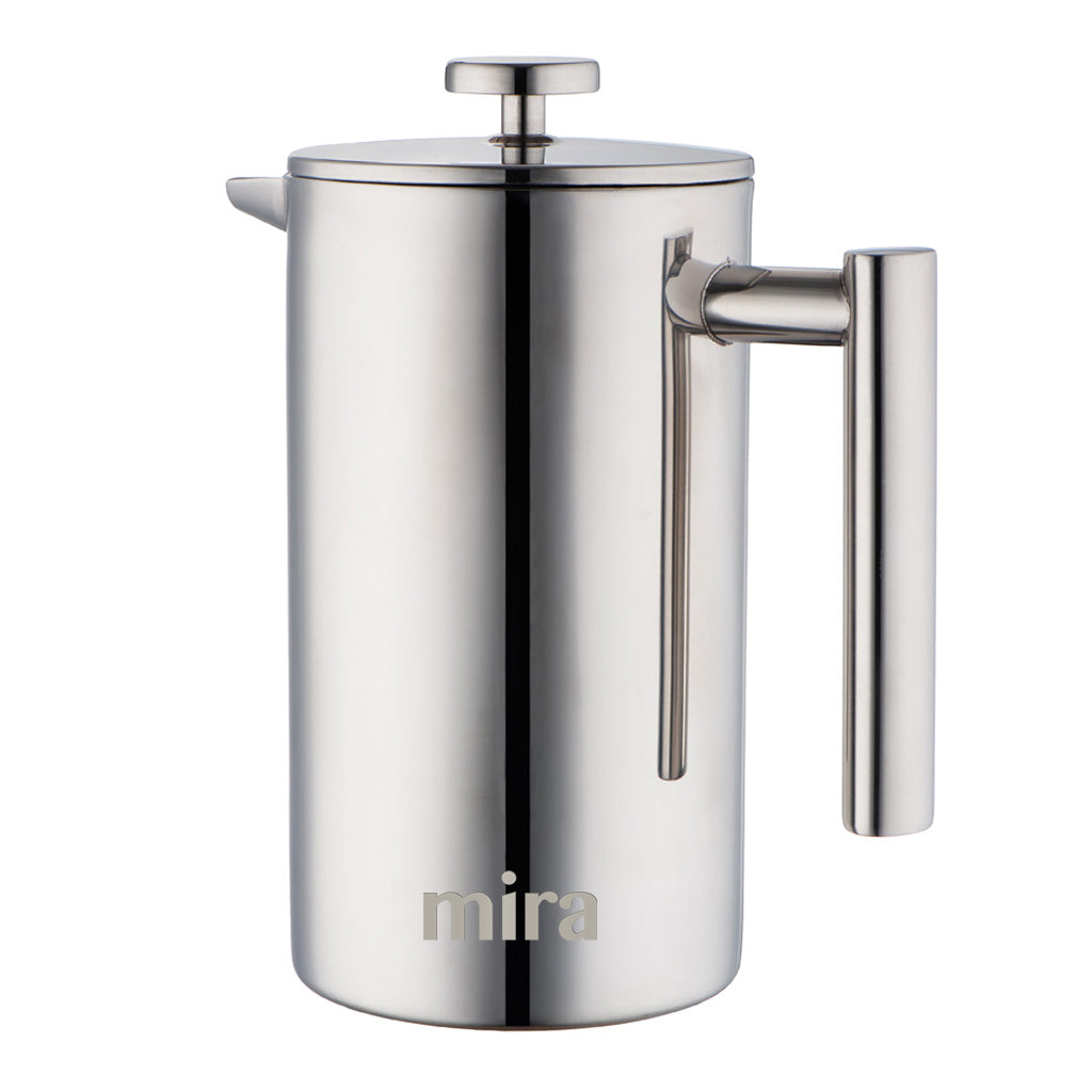 CHEFWAVE Premium 4 Cup Stainless Steel French Press Coffee Maker