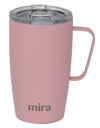 MIRA Coffee Mug Cup with Handle and Lid, 18 oz - Gift
