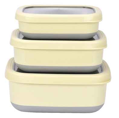 3 Set Stainless Steel Storage Container