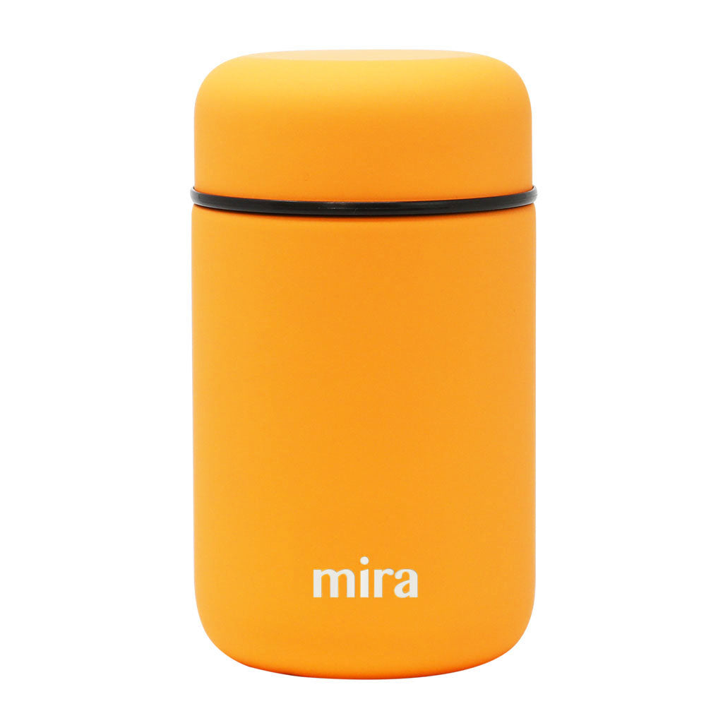 Mira Lunch, Food Jar, Vacuum Insulated Stainless Steel Lunch Thermos, 135 oz, Denim Blue