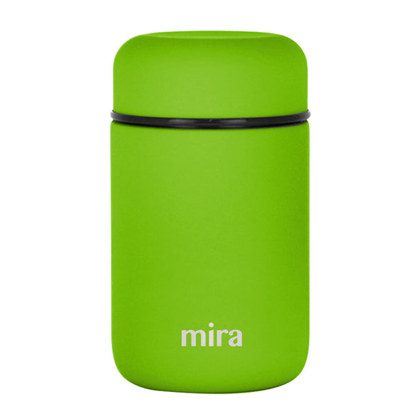 Mira Vacuum Insulated Lunch Food Jar - 13.5 Oz (400 ml) - Cactus Green