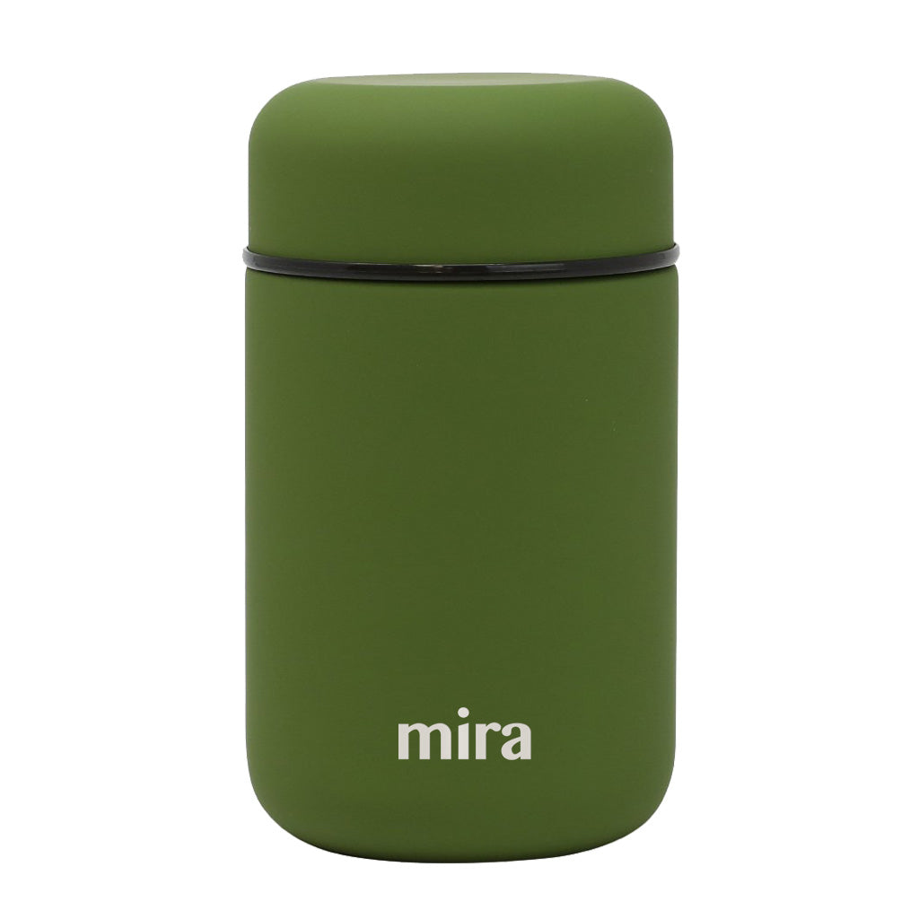 MIRA Lunch, Food Jar - Vacuum Insulated Stainless Steel Lunch Thermos -  13.5 oz - Pearl Blue 