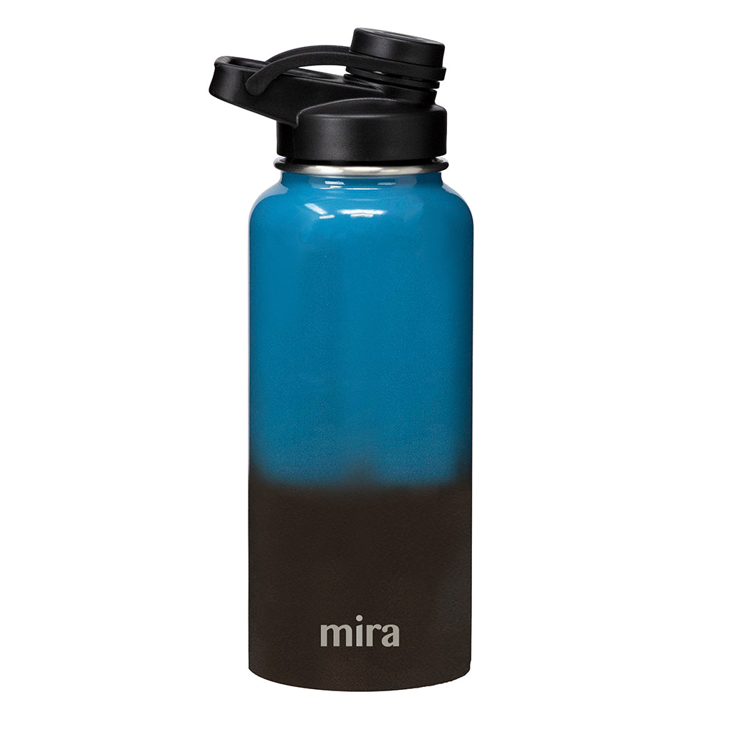 Mira 32 oz Stainless Steel Vacuum Insulated Wide Mouth Water Bottle | Thermos 24