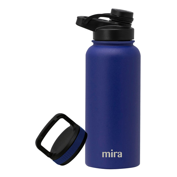 32 oz Sierra with 2 Caps - Spout Lid & Handle Lid