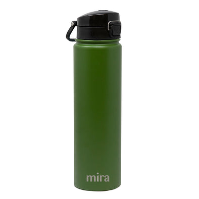 MIRA Coffee Travel Mug Insulated Stainless Steel Thermos Cup, Screw Lid  Tumbler, 12 oz, Admiral Blue